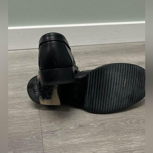 Prada Platform Loafer. Prada size 7 equivalent to USA 9 or 42 EURO - Picture 8 of 16